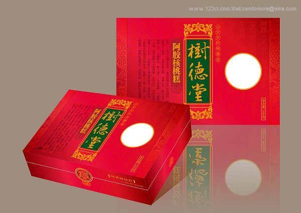 阿胶礼盒 济南包装设计